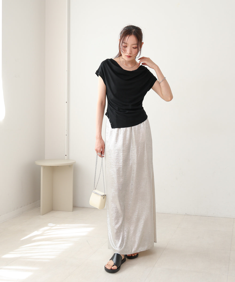 ドレープコンパクトトップス