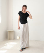 ドレープコンパクトトップス