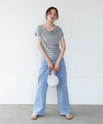 ドレープコンパクトトップス