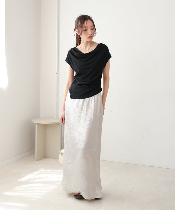 ドレープコンパクトトップス