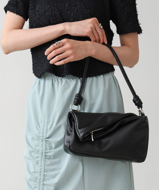 ZIPデザイン2WAYショルダーバッグ