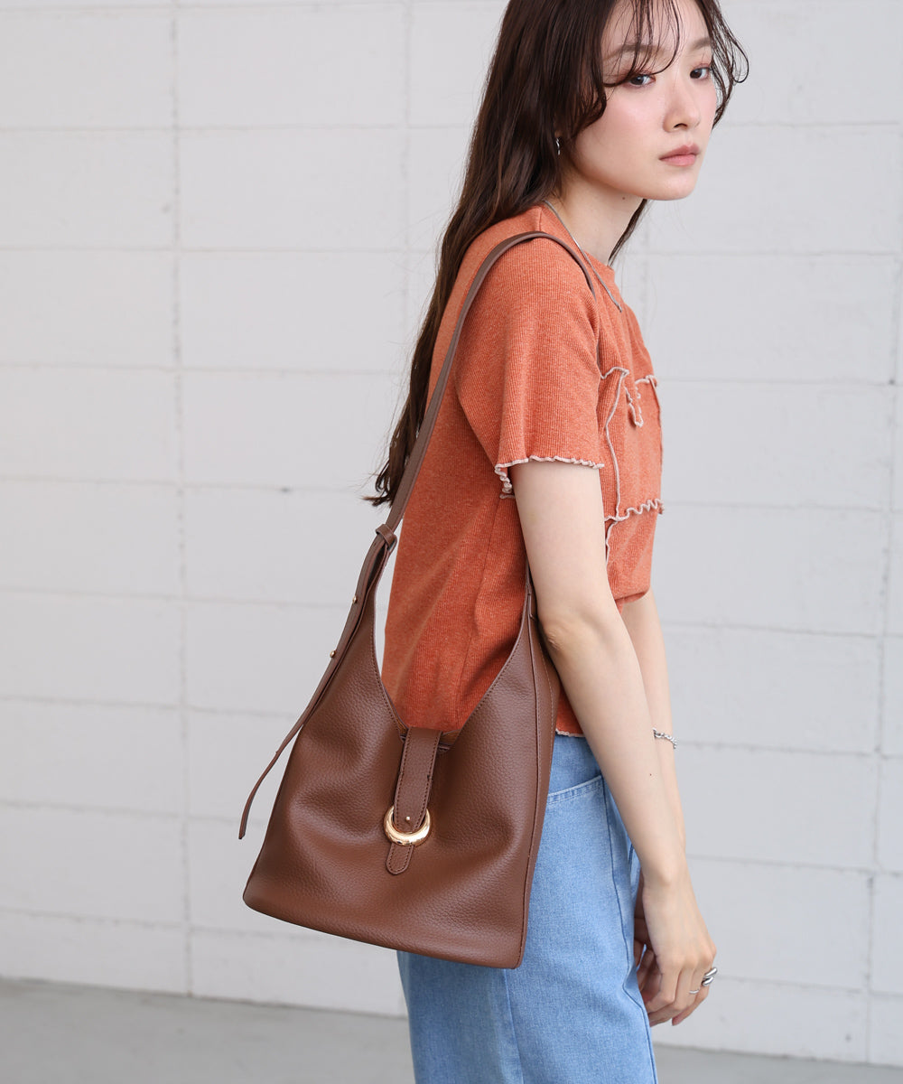 ポーチ付きサイドベルトバッグ