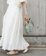 ２ＷＡＹポーチ付きニュアンスメッシュバンブーバッグ