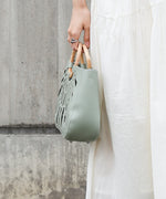 ２ＷＡＹポーチ付きニュアンスメッシュバンブーバッグ