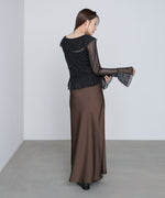 シアーフリルブラウス