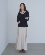 センターシャーリングカットソー