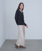 センターシャーリングカットソー