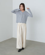 ドットメローカーディガン