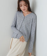 ドットメローカーディガン