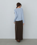 ドットメローカーディガン