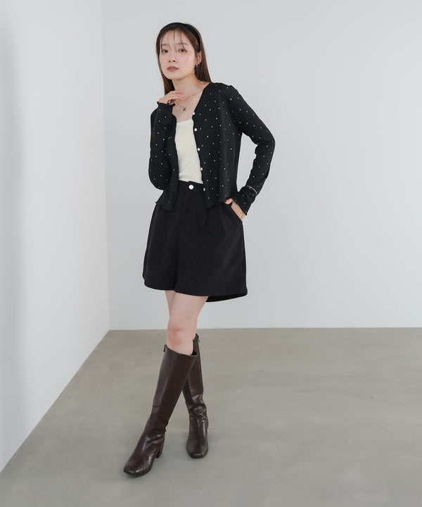 ドットメローカーディガン