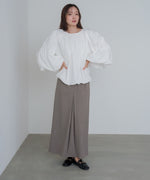 バルーンギャザーブラウス