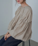 バルーンギャザーブラウス