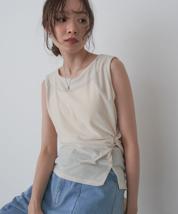 ベロアタンクトップ