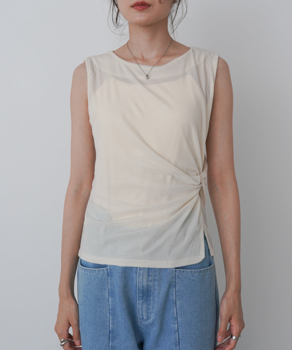 ベロアタンクトップ