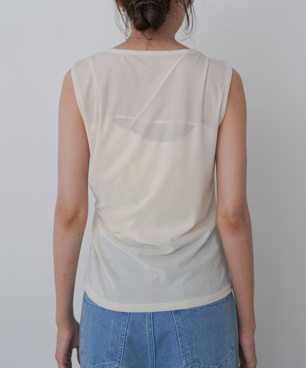 ベロアタンクトップ