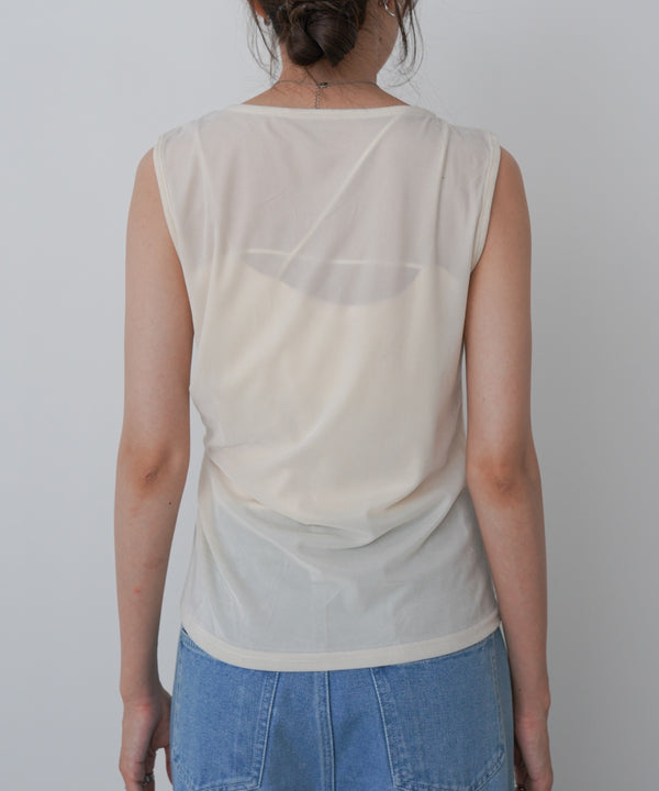 ベロアタンクトップ