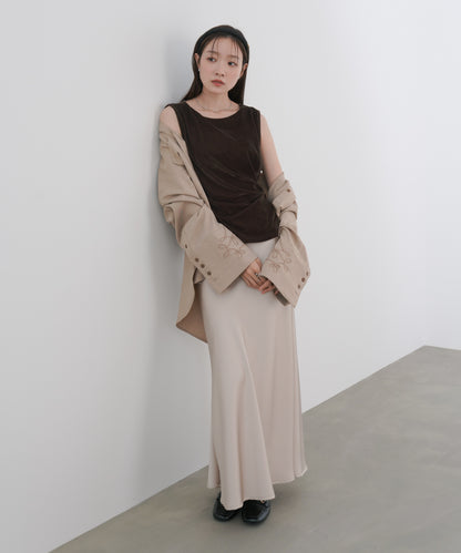 ベロアタンクトップ