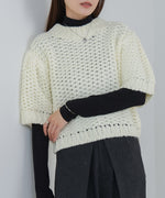 半袖ハンドニット