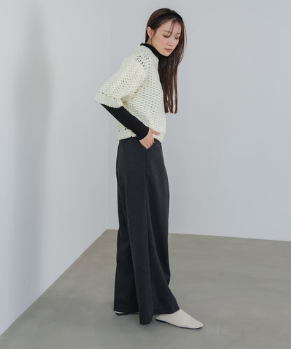 半袖ハンドニット