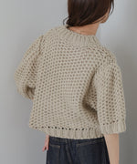 半袖ハンドニット