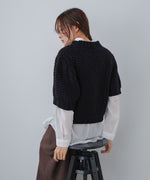 半袖ハンドニット