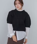 半袖ハンドニット