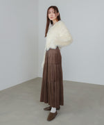 ベロアプリーツスカート