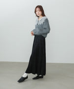 ベロアプリーツスカート