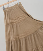 ベロアプリーツスカート