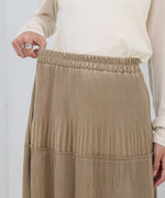 ベロアプリーツスカート