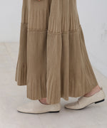 ベロアプリーツスカート