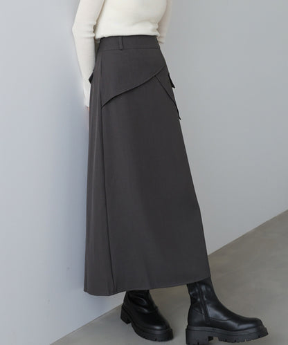 レイヤードデザインＩラインスカート