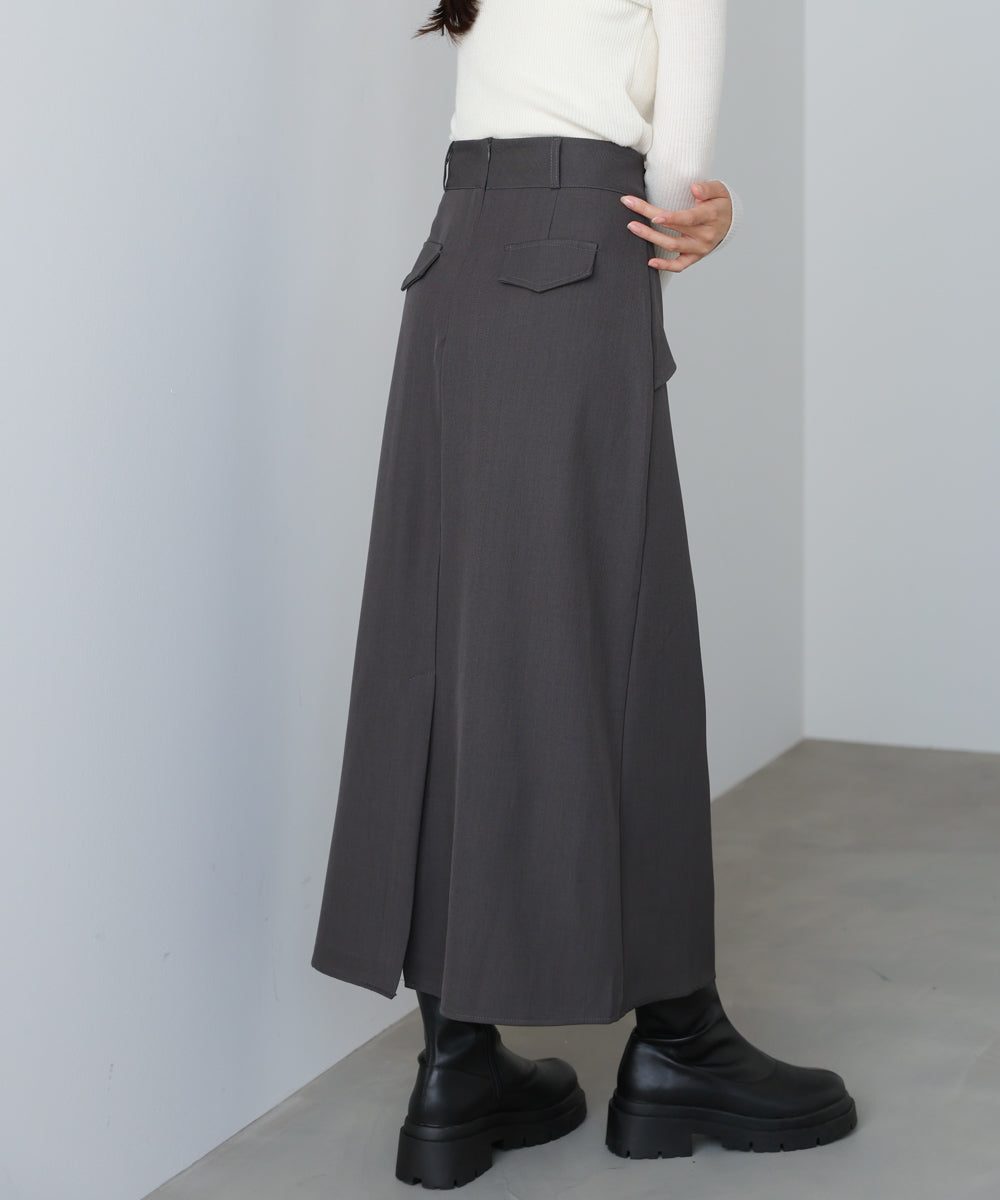 レイヤードデザインＩラインスカート