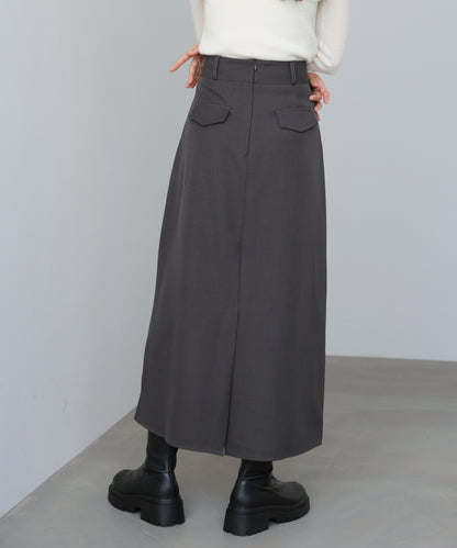 レイヤードデザインＩラインスカート