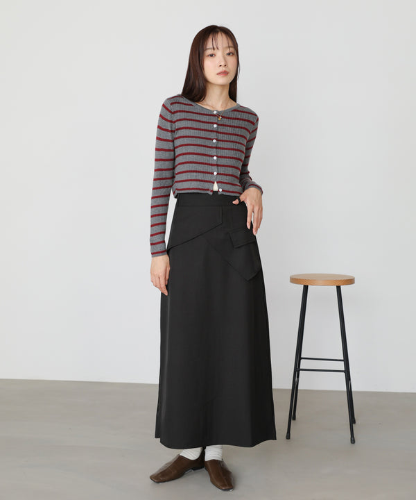 レイヤードデザインＩラインスカート