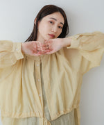 シアーレイヤードデザインシャツ