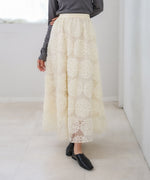 サークルレーススカート