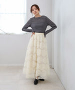 サークルレーススカート