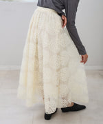 サークルレーススカート