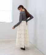 サークルレーススカート