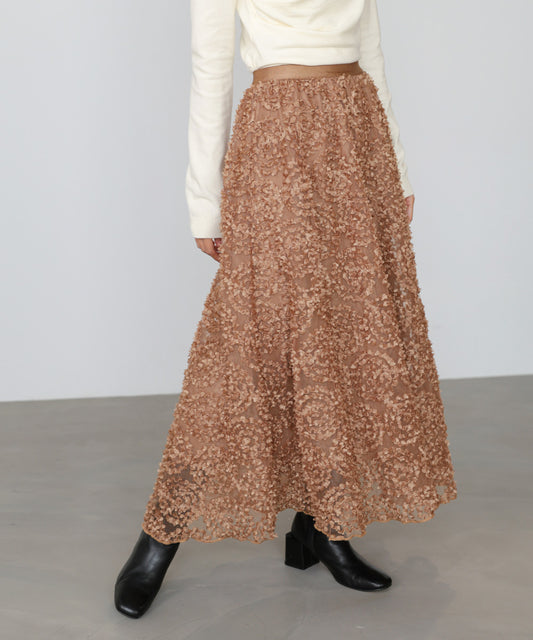 サークルレーススカート