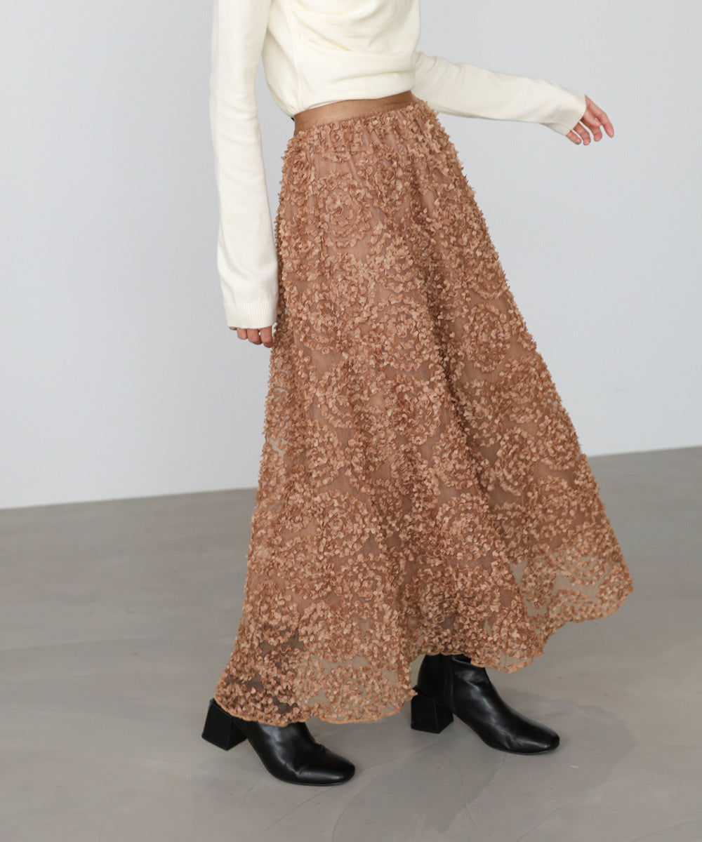 サークルレーススカート