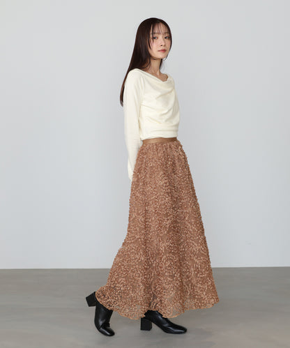 サークルレーススカート