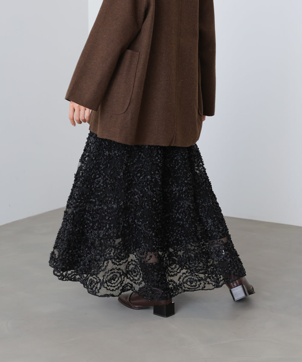 サークルレーススカート