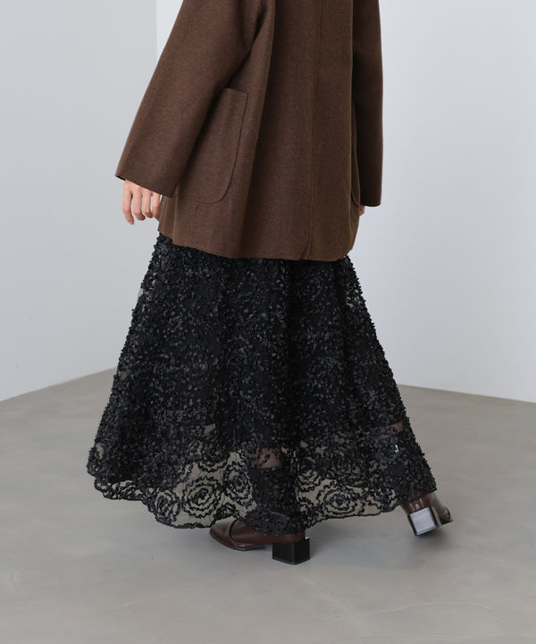 サークルレーススカート