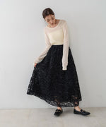 サークルレーススカート