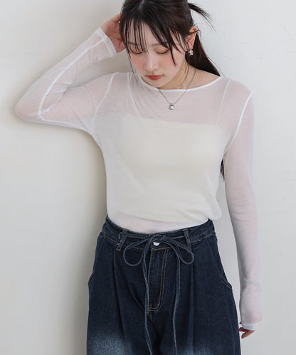 バックドレープデザイントップス