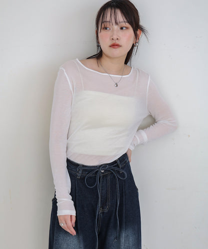 バックドレープデザイントップス