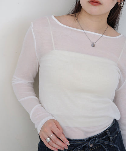 バックドレープデザイントップス